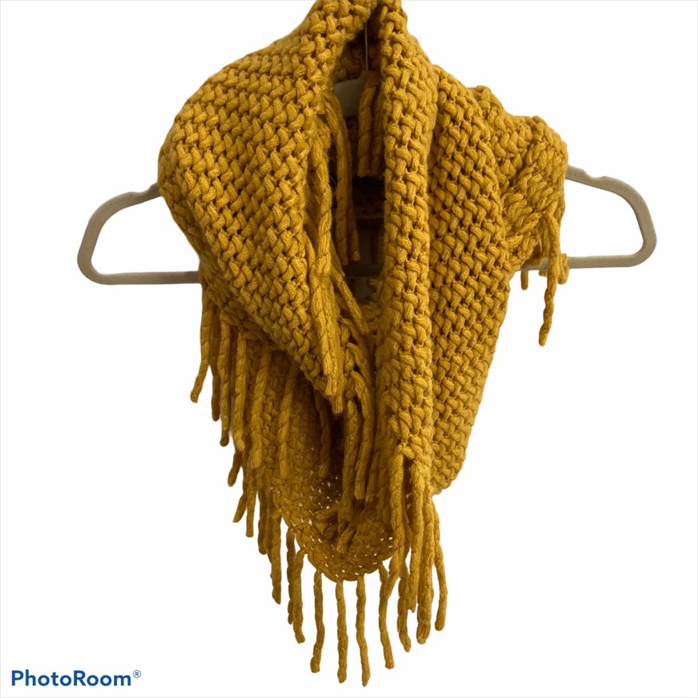 Studio Infinity Scarf Mustard One Size